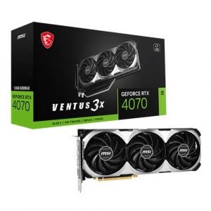 MSI GeForce RTX 4070 VENTUS 3X 12G 12GB GDDR6X Graphic Card