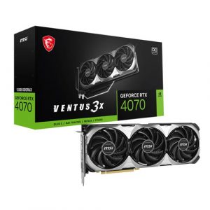 MSI GeForce RTX 4070 VENTUS 3X E 12G OC Graphic Card