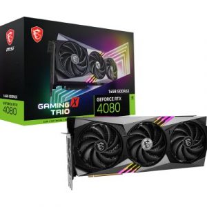 MSI GeForce RTX 4080 16GB GAMING X TRIO Graphic Card