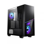 MSI MPG SEKIRA 100R ARGB (E-ATX) MID TOWER CABINET WITH TEMPERED GLASS SIDE PANEL (BLACK)