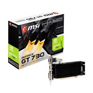 MSI NVIDIA GeForce GT 730 Graphic Card N730K-4GD3/OCV1