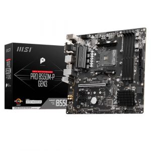 MSI PRO B550M-P GEN3 AMD B550 Chipset Motherboard