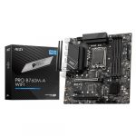 MSI PRO B760M-A WIFI INTEL B760 mATX Motherboard