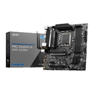 MSI Pro B660M-A WIFI DDR4 Motherboard