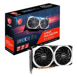 MSI Radeon RX 6600 MECH 2X 8G 8GB GDDR6 Graphic Card