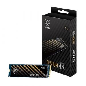 MSI Spatium M390 1TB M.2 NVMe Internal SSD SPATIUM-M390-1TB