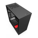 NZXT H Series H510i Black/RED Tempered Glass ATX Mid Tower Case CA-H510i-BR