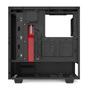 NZXT H Series H510i Black/RED Tempered Glass ATX Mid Tower Case CA-H510i-BR