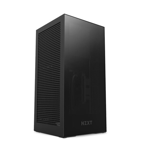 NZXT H1 SFF Mini ITX Mini Tower Case with PSU, AIO, Fan Controller and PCIE  Extender Black CS-H11BB-US - Best Buy