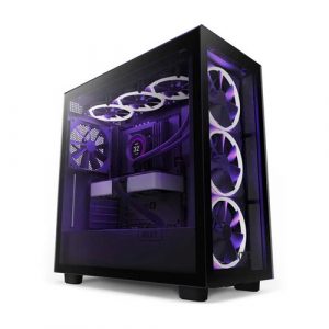 NZXT H7 Elite Mid-Tower Black Cabinet CM-H71EB-01