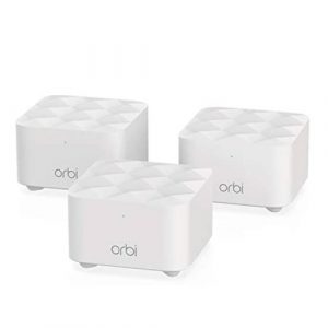 Netgear Orbi Dual-Band AC1200 Wifi System Router   2 Satellite extenders