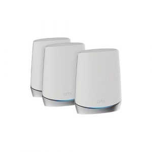 Orbi RBK53 Tri Band Mesh WiFi System - AC3000 (1 Router + 2 Satellites –