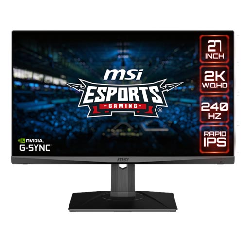 MSI Optix MAG274QRX 27″ Rapid IPS eSports Gaming Monitor