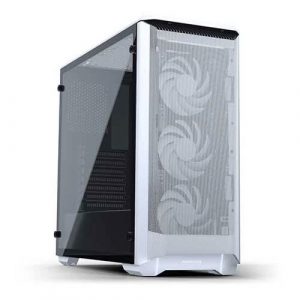 Phanteks Eclipse P400A DRGB (E-ATX) Mid Tower Cabinet – With Tempered Glass Side Panel And Digital RGB Controller (Glacier White) PH-EC400ATG_DWT01
