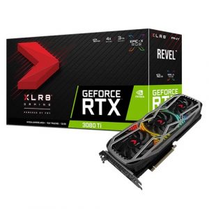 PNY GeForce RTX 3080 Ti 12GB XLR8 Gaming REVEL EPIC-X RGB Triple Fan Graphic Card VCG3080T12TFXPPB1