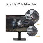 ASUS Tuf Gaming VG259QR 25 Inch Monitor (Adaptive Sync, 1ms Response Time, 165Hz, Frameless, FHD IPS Panel)