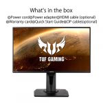 ASUS Tuf Gaming VG259QR 25 Inch Monitor (Adaptive Sync, 1ms Response Time, 165Hz, Frameless, FHD IPS Panel)