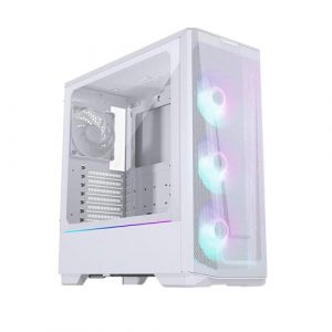 Phanteks Eclipse G360A Matte White Steel Tempered Glass ATX Mid Tower Cabinet PH-EC360ATG_DMW02