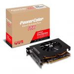 PowerColor AMD Radeon RX 6500 XT ITX 4GB GDDR6 Graphic Card AXRX 6500 XT 4GBD6-DH