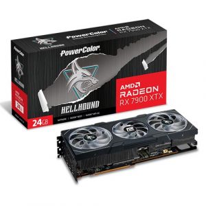 PowerColor Hellhound AMD Radeon RX 7900 XTX 24GB GDDR6 Graphic Card RX 7900 XTX 24G-L/OC