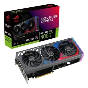 ASUS ROG Strix GeForce RTX 4060 Ti 8GB GDDR6 OC Edition Graphic Card