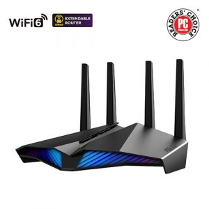 ASUS RT-AX82U (AX5400) Dual Band WiFi 6 Extendable Gaming Router