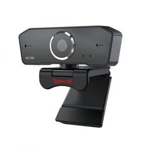 Redragon GW600 FOBOS HD 720p Webcam With Built-in Dual Microphone – Black