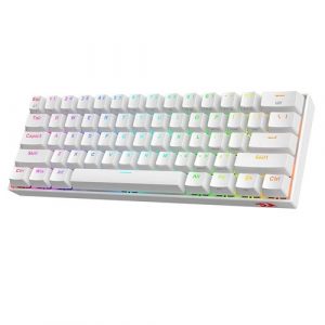 Redragon K530 Pro (White) Draconic 60% Wireless RGB Mechanical Keyboard