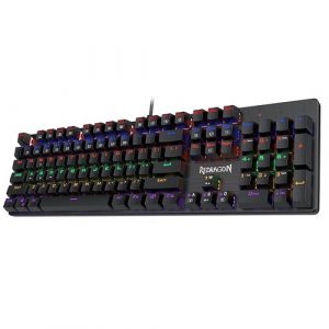 Redragon K608 Valheim Rainbow Gaming Keyboard, 104 Keys NKRO Mechanical Keyboard