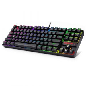 Redragon Kumara K552 – Tkl Wired Mechnical Keybaord Rgb Black (Blue Switch)