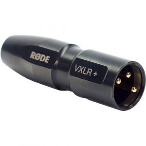 Rode VXLR  3.5mm TRS Female to XLR Male Adapter with Phantom Power Converter
