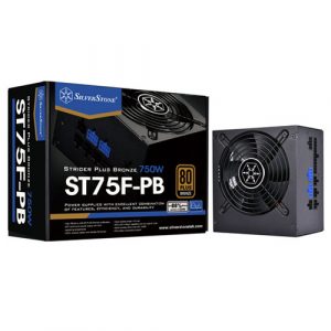 Silverstone Strider Series 750W 80  BRONZE FULLY MODULAR SMPS SST-ST75F-PB