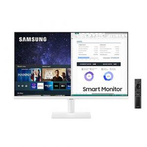 Samsung 27 Inch Flat -Brightness 250 cd Full HD -VA Panel- HDR10 – HDMI Monitor LS27AM501NWXXL