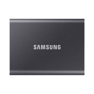 Samsung T7 1TB USB 3.2 Titan Gray Portable SSD MU-PC1T0T-WW