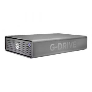 SanDisk Professional 6TB G-DRIVE PRO External HDD (Thunderbolt 3 / USB 3.2 Gen1, Space Gray) SDPH51J-006T-NBAAD