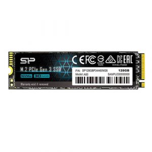 Silicon Power P34A60 128GB M.2 NVMe Internal SSD SP128GBP34A60M28