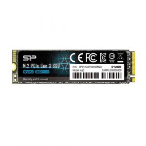 Silicon Power P34A60 512GB NVMe M.2 PCIe Gen3x4 2280 SSD SP512GBP34A60M28