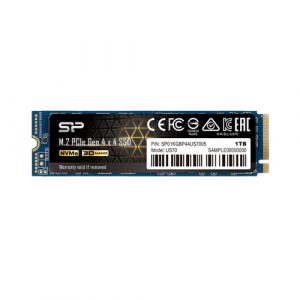 Silicon Power US70 1TB PCIe Gen 4×4 NVMe SSD SP01KGBP44US7005