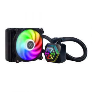 Silverstone Permafrost 120mm All in One Multi-Chamber Addressable RGB CPU Liquid Cooler Supports Intel/AMD SST-PF120-ARGB