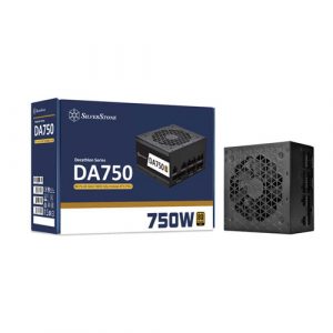 SilverStone DA750 Gold 80 PLUS Gold 750W fully modular ATX power supply SST-DA750-G