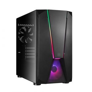 SilverStone Fara V1M PRO ARGB Tempered Glass Micro-ATX Black Cabinet SST-FAV1MB-PRO