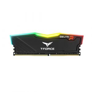 TEAMGROUP T-FORCE DELTA RGB SERIES 32GB (32GBX1) DDR4 3200MHZ Black Memory TF3D432G3200HC16C01