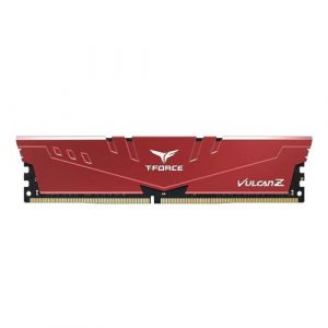 Teamgroup T-FORCE Vulcan Z Series 16GB (16GBX1) DDR4 3200MHz Red Memory TLZRD416G3200HC16F01