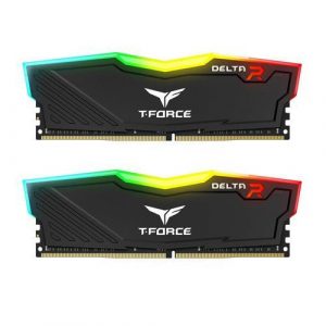 Team Group DELTA RGB 16GB (2X8GB) 3600 MHz Black Memory TF3D416G3600HC18JDC01