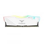 TeamGroup T-Force Delta RGB 16GB (16GBx1) DDR4 3200MHz White Memory TF4D416G3200HC16F01