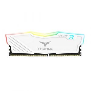 Team Group DELTA RGB 8GB (1X8GB) 3600 MHz White Memory TF4D48G3600HC18J01