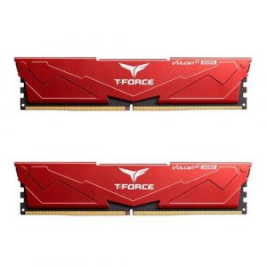 TeamGroup T-Force Vulcan Alpha 32GB (16GBx2) DDR5 6000MHz (Red) Memory FLARD532G6000HC38ADC01