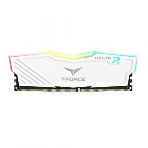 Teamgroup Delta RGB 16GB (16GBx1) DDR4 3600MHz White Memory TF4D416G3600HC18J01