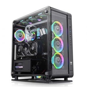 Thermaltake Core P6 Tempered Glass Mid Tower Black Chassis CA-1V2-00M1WN-00