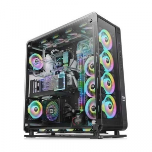 Thermaltake Core P8 (E-ATX) Full Tower Cabinet With Tempered Glass Side Panel (Black) CA-1Q2-00M1WN-00